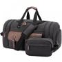 2022 Sucipi New Design Retro Large Canvas custom Overnight Carry on Duffel Bag Men travel Weekender bags with shoe Compartment
