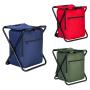 Customized Logo Outdoor Travel Storage Camping Folding Fish Beach Seat Backpack Cooler Bag with Chair