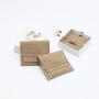 Flexography Custom Emboss Logo Small Envelope Flap Jewelry Pouch Luxury Microfiber Suede Necklace Earring Jewelry Bag
