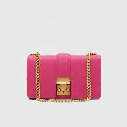 New Trendy Simple Design ODM/OEM Faux Leather Crossbody Bag Adjustable Bag Strap Handbags for Women