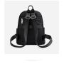 New fashion student backpack rhomboid embroidered thread travel school bag backpack women