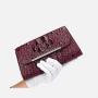 Custom Made Luxury Fashion Genuine Crocodile Skin Leather Women Ladies Evening Party Clutch Bag Purse For Ladies