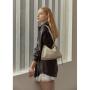 Fashion 2024 New Wide Shoulder Strap Large Capacity Leisure Simple Solid Color Single Shoulder Tote Bag