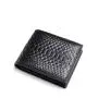 OEM ODM Carteras De Lujo Billeteras Para Hombre Custom Logo Genuine Leather Real Snake Skin Men Wallets Luxury Brand Designer