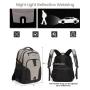 LOVEVOOK Stylish Large Travel Backpack for Men TSA Approved Carry On Computer Rucksack school work business Laptop Backpacks usb