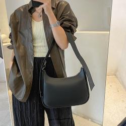Trendy French Underarm Bag Good Quality Soft PU Leather Shoulder Bags Ladies Sling Bag  Fashion Women Small Handbags