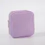 RTS 18 Colors In Stock Best Gifts Bag Makeup For Girls Custom Small Pouch With Zipper Closed Nylon Cosmetic Bag