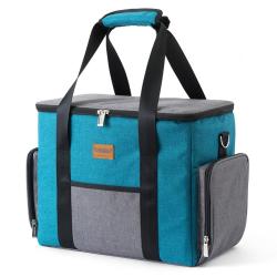 Reusable Leakproof Lunch Cooler Tote for Picnic Beach Work Trip Lightweight Insulated Backpack Cooler Bag