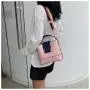 2024 Women's Wholesale Bags New Europe Fashion Single Shoulder Zipper & Hasp Bag  Summer Crossback Bucket Bag