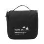 Gelory Customized Eco-friendly Zipper Washing Cosmetic Bag Waterproof Travel Hanging Toiletry Bag with hanging hook