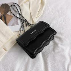 Retro Women's Bag,  New Style Bag, Solid Color Simple Fashion Casual Small Bag, Chain Shoulder Crossbody Small Square Bag