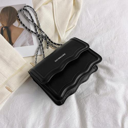 Retro Women's Bag,  New Style Bag, Solid Color Simple Fashion Casual Small Bag, Chain Shoulder Crossbody Small Square Bag