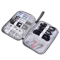 HR568 Power Bank Digital Portable Travel Storage Bag Handheld Data Cable Storage Bag Headset USB Disk Accessories Storage Bag