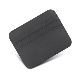 Customized Logo Pu Leather Luxury Rfid Men Card Holder Slim Wallets Card Pack
