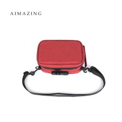 Smoke Red Box Smell Proof Product Packaging Custom Boxes Smell Proof Zip Lock Bag