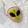 Waterproof Holographic Leather Ita Backpack Crossbody Shoulder Bag Custom Shape Ita Bag