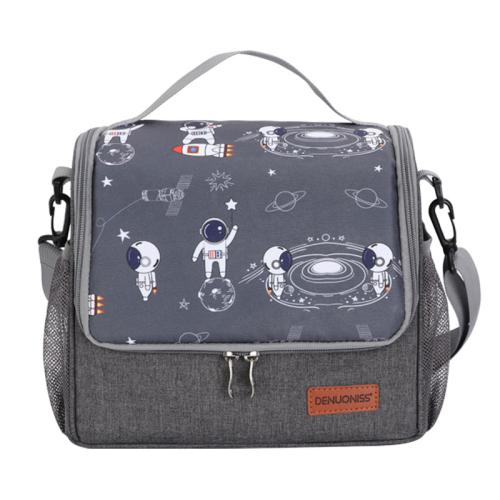 New Space Walk Series Bento Office Worker With Lunch Box Bag Large-Capacity Thickened Waterproof Insulation Bag