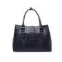 2024 Embossed Crocodile Genuine Leather Women Leather Tote Bags Luxury Handbag