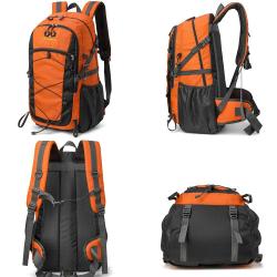 ZF083 Sports Backpack Outdoor Lightweight Travel Storage Shoulder Bag Fitness Hiking Mountaineering Bag Oxford Cloth Simple