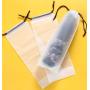 HR714 Drawstring Wet Umbrella Bags Dispenser Transparent Waterproof Portable Umbrella Storage Bag Outdoor Pocket Umbrella Bag