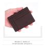 ZHF052 Pu Lychee Pattern Zipper Card Bag Women's Multi-function Card Cover Men's Large Banknote Change Wallet Wholesale