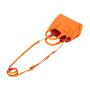 Guangzhou Factory Price Fashion Orange customized color ladies Handbag Double Handle Pu leather Mini Women handbags