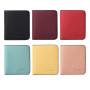 ZR680 RFID Women's Wallet Small Purse Trend Buckle Short Card Bag PU Business Wallet Card Holder Case Money Clip Customized logo