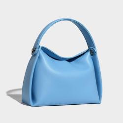 2024 Custom PU Leather Shoulder Hobo Bag For Women Ladies Minimalist Handbag