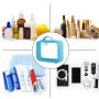 Women Beauty Cosmetic Pouch Custom Hanging Travel Toiletry Bag Clear PVC Toiletry Organizer Bags