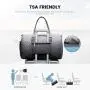 LOVEVOOK Custom OEM Gradient Luxury Nylon Weekender Bags with Shoe Compartment Toiletry Bag Carry on Travel Luggage Duffel Bag