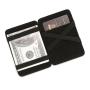 ZHF004 Cross-border PU Men's Creative Magic Wallet Solid Color Women's Card Bag Men's Wallet Spot Wholesale