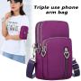 KBW209 2023 Hot Selling Crossbody Mobile Phone Bag Hundred Mini Phone Bag Hanging Neck Mounted Coin Purse Arm Bag