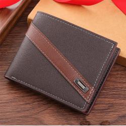 Men's Casual Cross-Border Fashion Wallet New Multi-Card Waterproof Trend Wholesale Manufacturers
