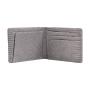 Vegan leather lizard pattern bifold men wallet bifold leather card holder wallet
