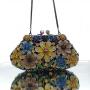2024 Mermaid women butterfly sequin rhinestone party clutch bag woman luxury wedding evening bag