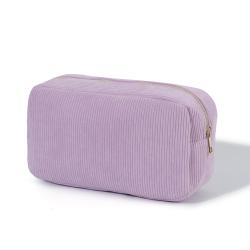 Fluffy Soft Velvet Corduroy Cute Standup Pouches Women Men Winter Lifestyle Storage Organizer Makeup Bag Travel Cosmetic Bag