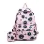 Wholesale Custom Printing Smart School Backpack Fashion Girls Canvas School Bags Backpacks