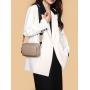 Fashionable versatile single shoulder crossbody bags women handbags ladies multi-layer small square bag