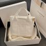 2023 New Folding Canvas Tote Bag Plain Handbag Tote Bag Women Fashion Luxury Handbags For Men