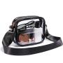 ZR939 Hot Sale Clear Chest Bag Transparent PVC Shoulder Crossbody Waterproof Security Check Shopping Beach Bag Outdoor Travel