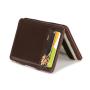 KHF555  2023 Cross-border Fashion Creative Magic PU Wallet Short Men's Money Clip Flap Card Bag Wallet Wholesale