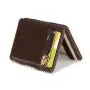 KHF555  2023 Cross-border Fashion Creative Magic PU Wallet Short Men's Money Clip Flap Card Bag Wallet Wholesale