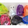 ZR704 Unisex Schoolbag Backpack Transparent Laptop Bag Funny Ghost PVC High Quality Zipper Waterproof Fashion Backpack Halloween