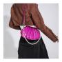 Custom Tote bag shell ocean modeling PU portable decorative zipper single shoulder chain niche design plus logo