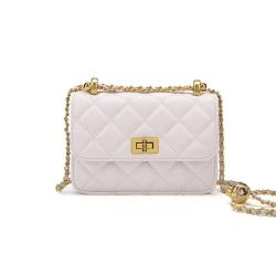 2024 Customize Quilted PU Leather Shoulder Sling Bag For Women Ladies Crossbody