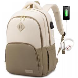 LOVEVOOK wholesale 14.3 15.6 17inch cute women's backpacks school bags large custom woman girls travel Daypack laptop backpack