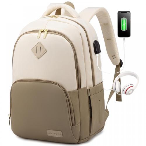 LOVEVOOK wholesale 14.3 15.6 17inch cute women's backpacks school bags large custom woman girls travel Daypack laptop backpack