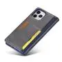 Custom leather flip phone case card holder phone back card holder leather mobile phone case