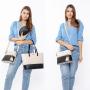 Factory top sale LOVEVOOK custom famous designer brands 3pc ladies handbags sets large tote hand bags women handbags and purse