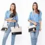 Factory top sale LOVEVOOK custom famous designer brands 3pc ladies handbags sets large tote hand bags women handbags and purse